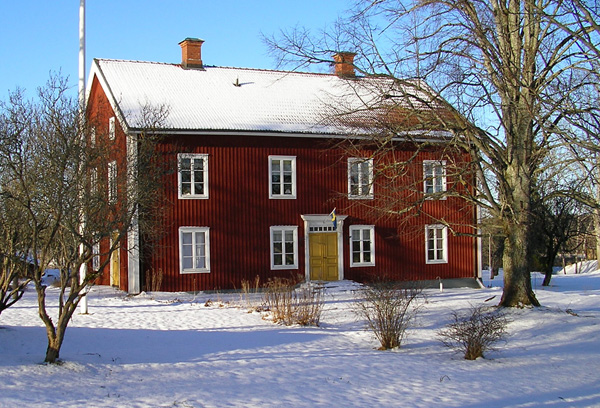 Stora Wretstorps Gästgivaregård i januari 2007. Foto: Arne Andersson, Vretstorp. Klicka för att förstora!